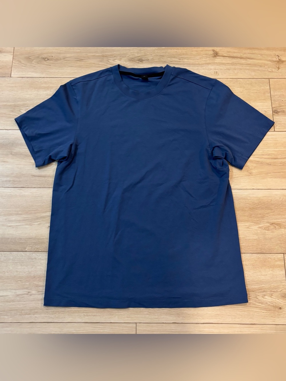 Lululemon Men’s Zeroed In Short Sleeve Shirt Blue Size Large L Athletic